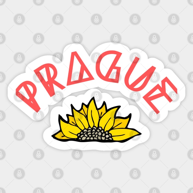 Blooming Prague Sticker by karacayart